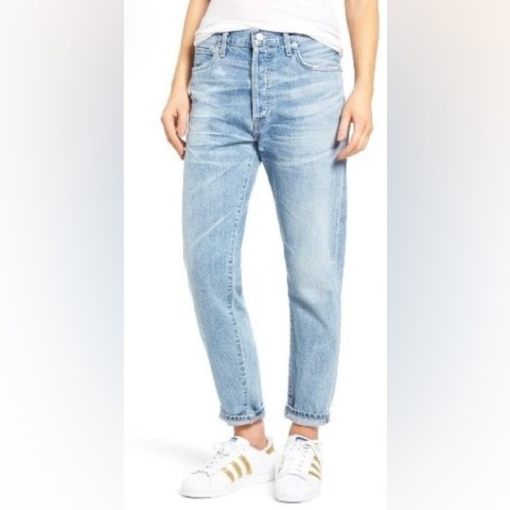 CITIZENS OF HUMANITY 100% Cotton Liya Highrise Light Blue Jeans, 28” (US 24)